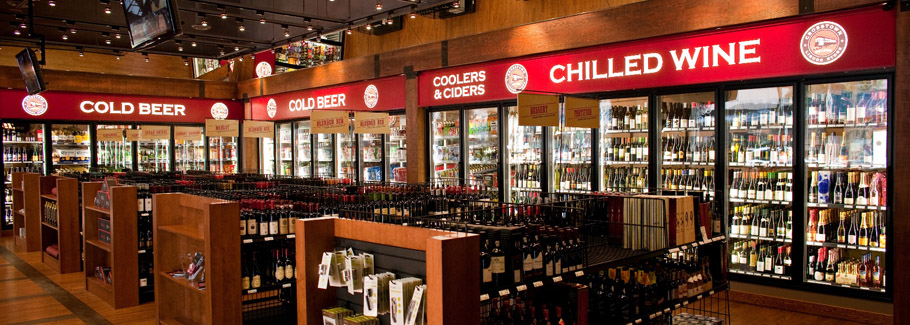 liquor store